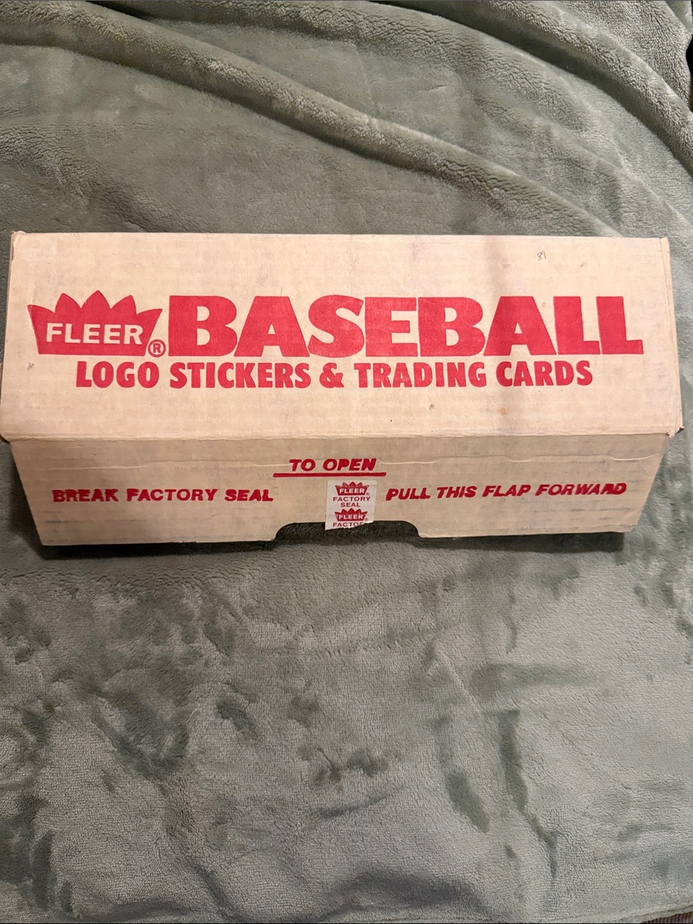 1989 Fleer Baseball Complete Set - 660 Cards - Open Box